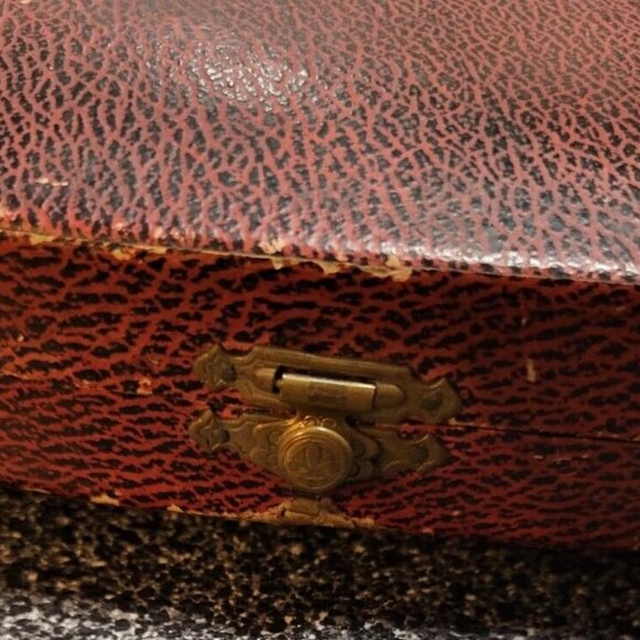 Vintage Sheffield 50's Premier Life Time Antler Handle 3pc Carving Set With Case - Picture 6 of 7